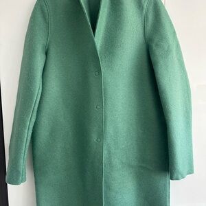 Elegant Green Women's Coat